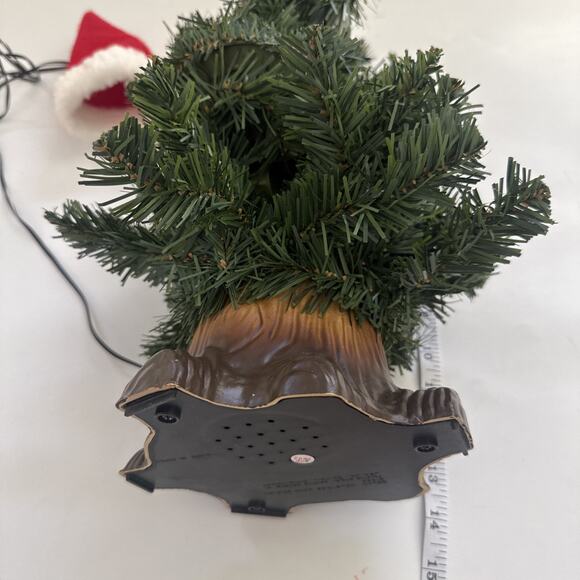 Gemmy Vtg 1997 Dancing Douglas Fir Singing Christmas Tree Motion Activated 14" - Picture 5 of 10